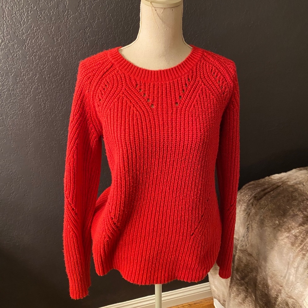 LUCKY BRAND red sweater